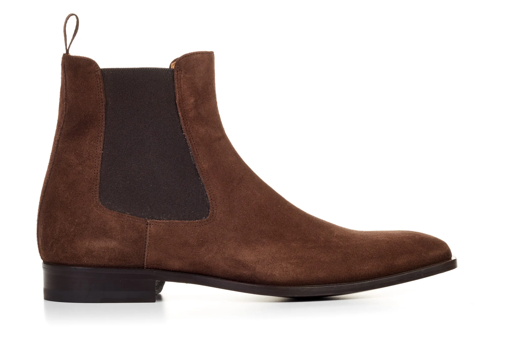 Martens Floral Boots The Dean Chelsea Boot - Cafe Suede