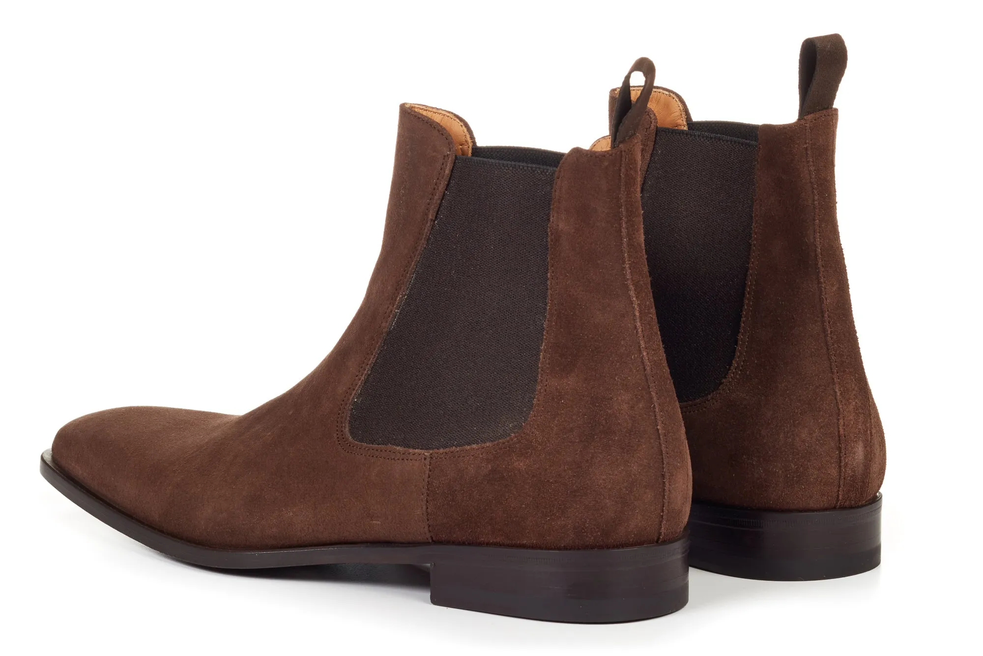 The Dean Chelsea Boot - Cafe Suede Waterproof Work Boots