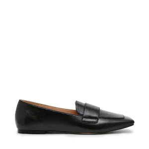 Flat Comfortable Shoes Monarc Flat Shoe BLK CRINKLE