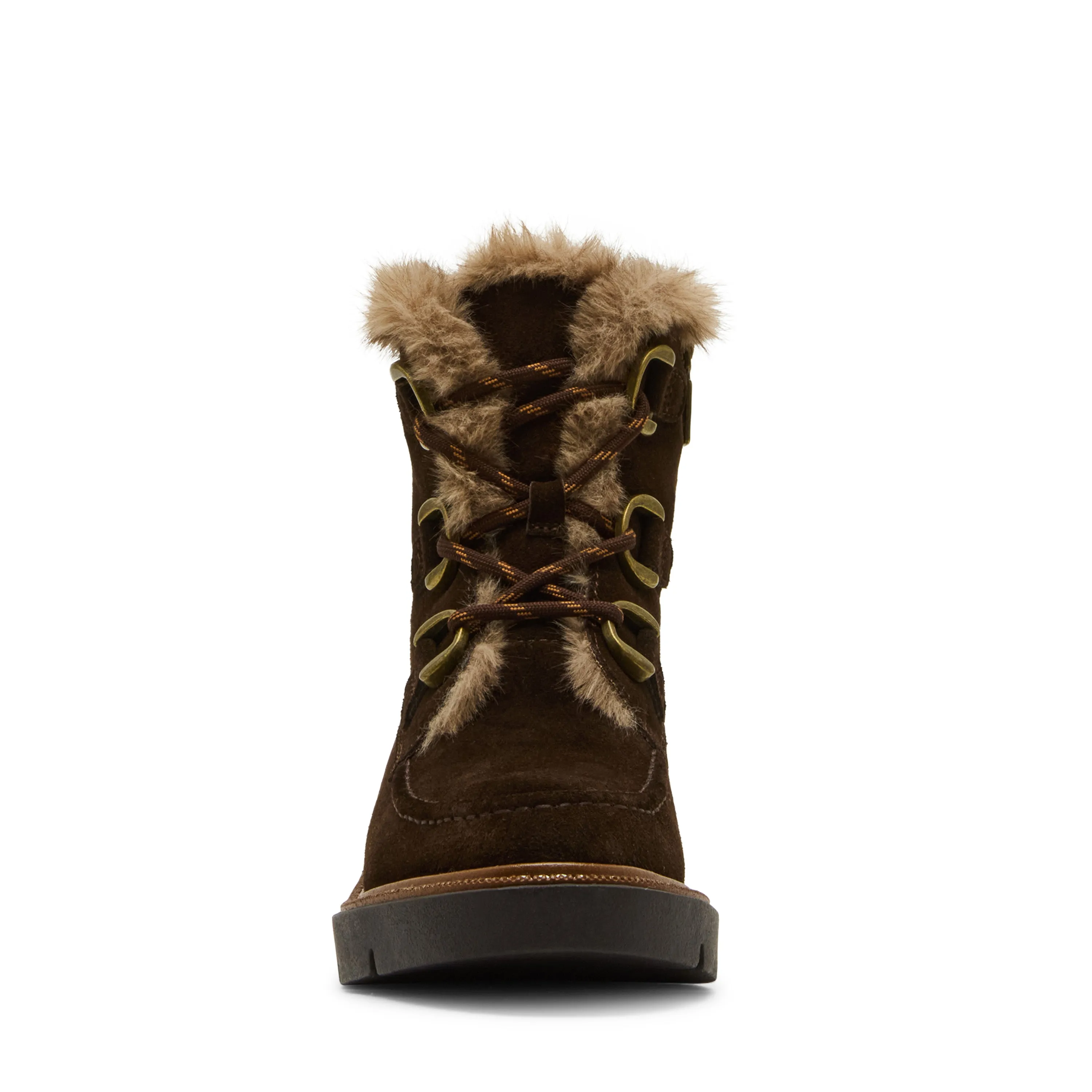 MONDAY Burgundy Leather Boots