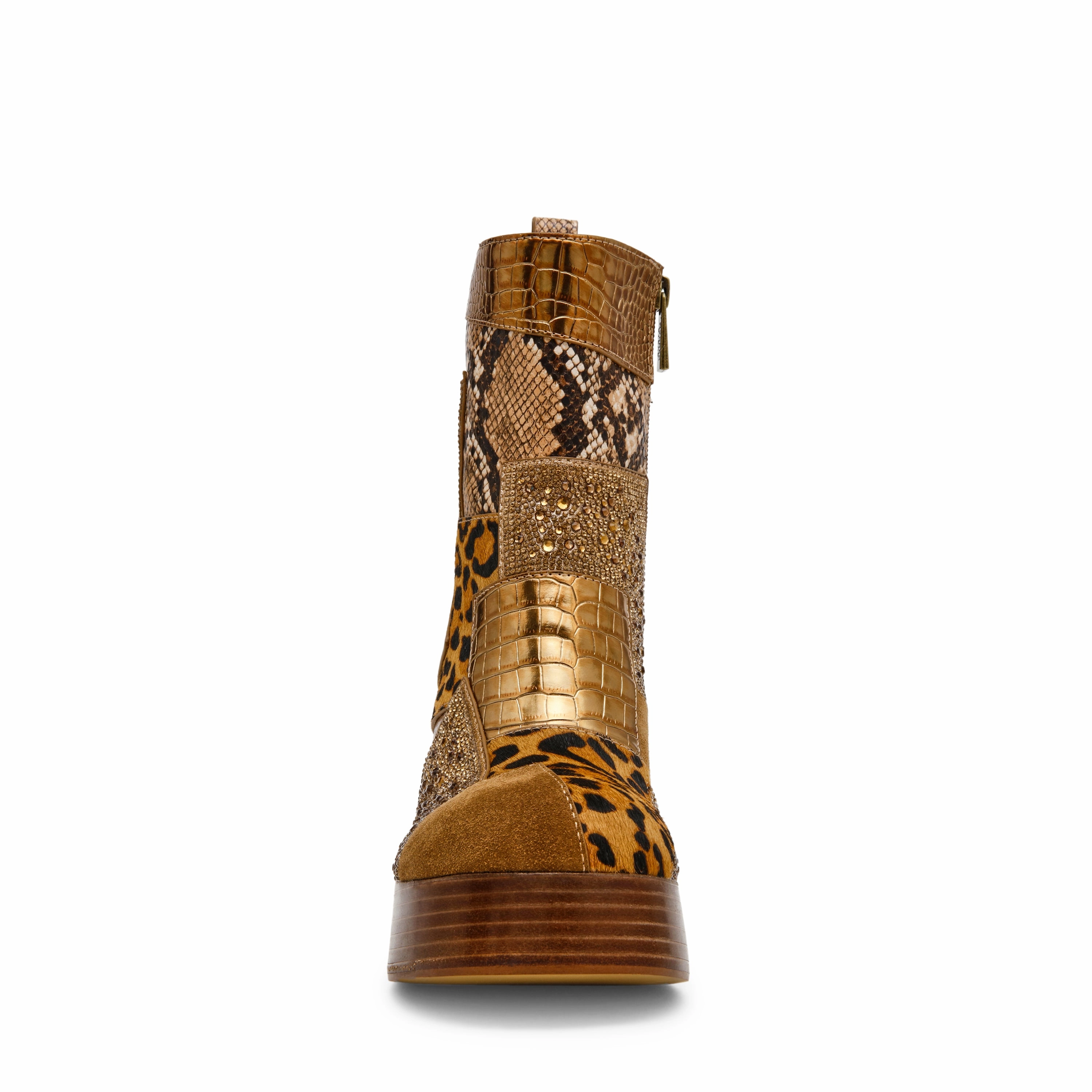 Monsta Bootie GOLD MULTI Mini Boots Platform