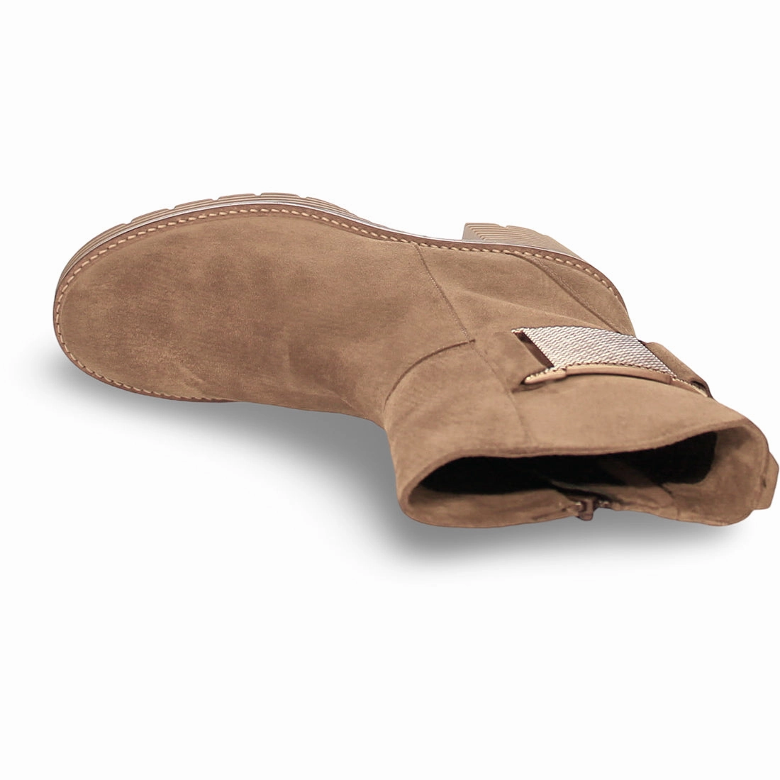 Montez Boots Ankle Boots No Heel Leather