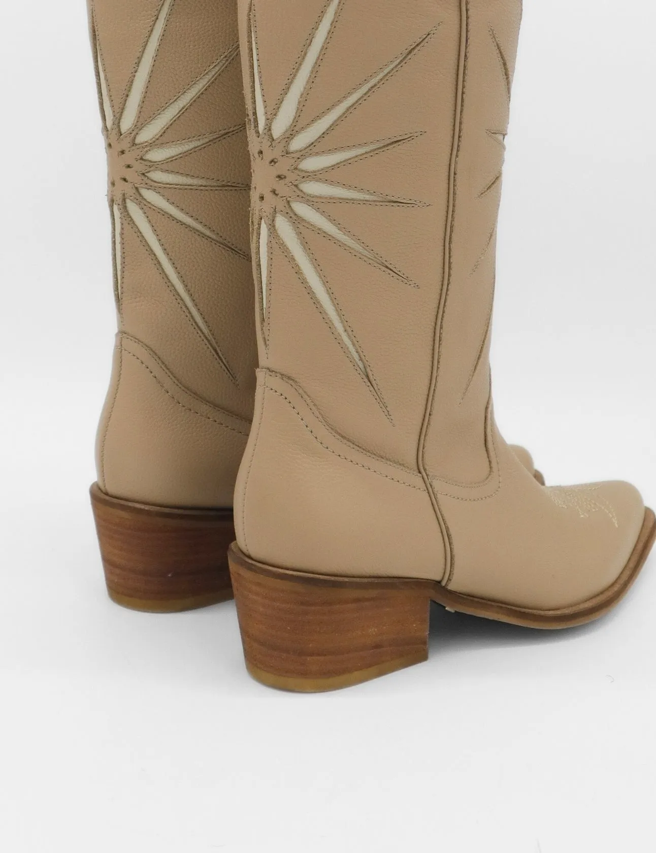 Moonrise western cowboy boots in mocha leather women's shoes Horse Boots