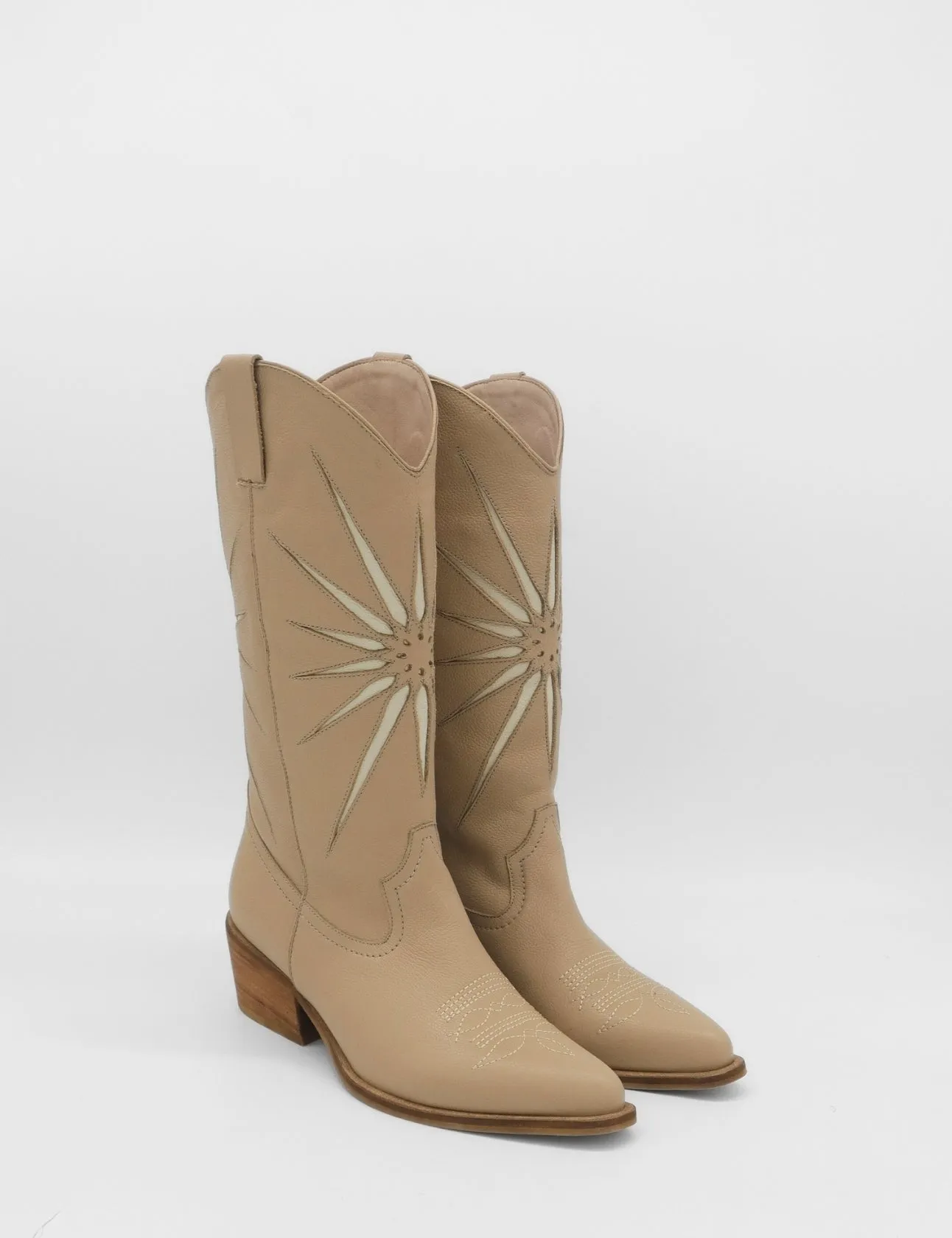 Moonrise western cowboy boots in mocha leather women's shoes Best Snow Hiking Boots