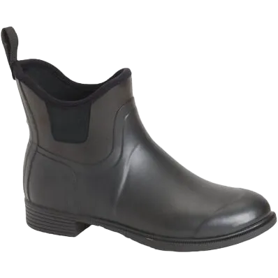 Muck Ladies Black Derby Ankle Waterproof Boots DBY-000 Ankle Ankle Boots
