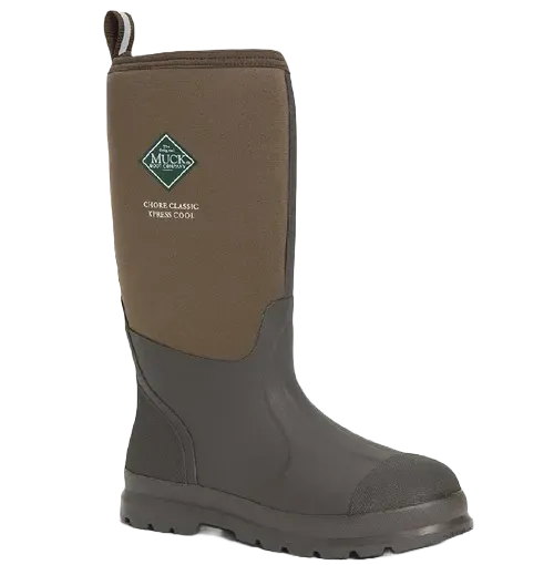 Muck Men's Chore Classic Tall Xpress Cool Bark Work Boot CHHC900 Die Hard Boots