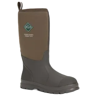 Boots - Steel Toe Muck Men's Chore Classic Tall Xpress Cool Bark Work Boot CHHC900