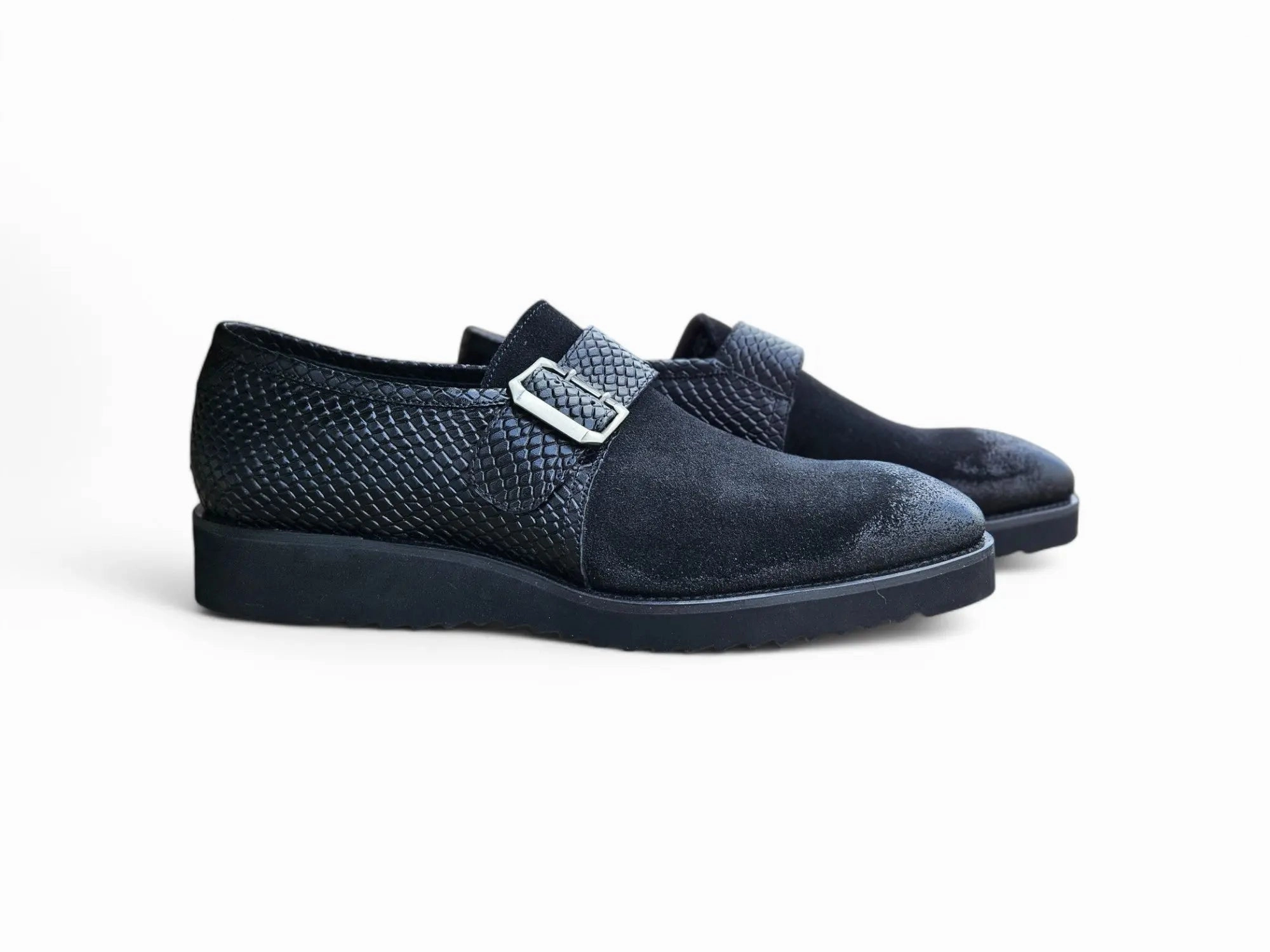 Multi Media Buckle Monkstrap Slip-on Dior Slip On