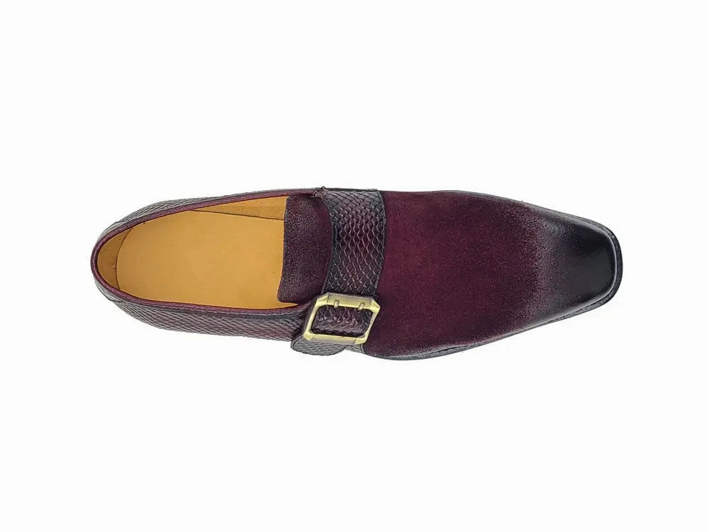 Multi Media Buckle Monkstrap Slip-on Slip On Loafers Walking Slip On