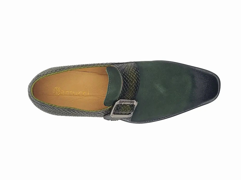 Multi Media Buckle Monkstrap Slip-on Peanuts Slip Ons