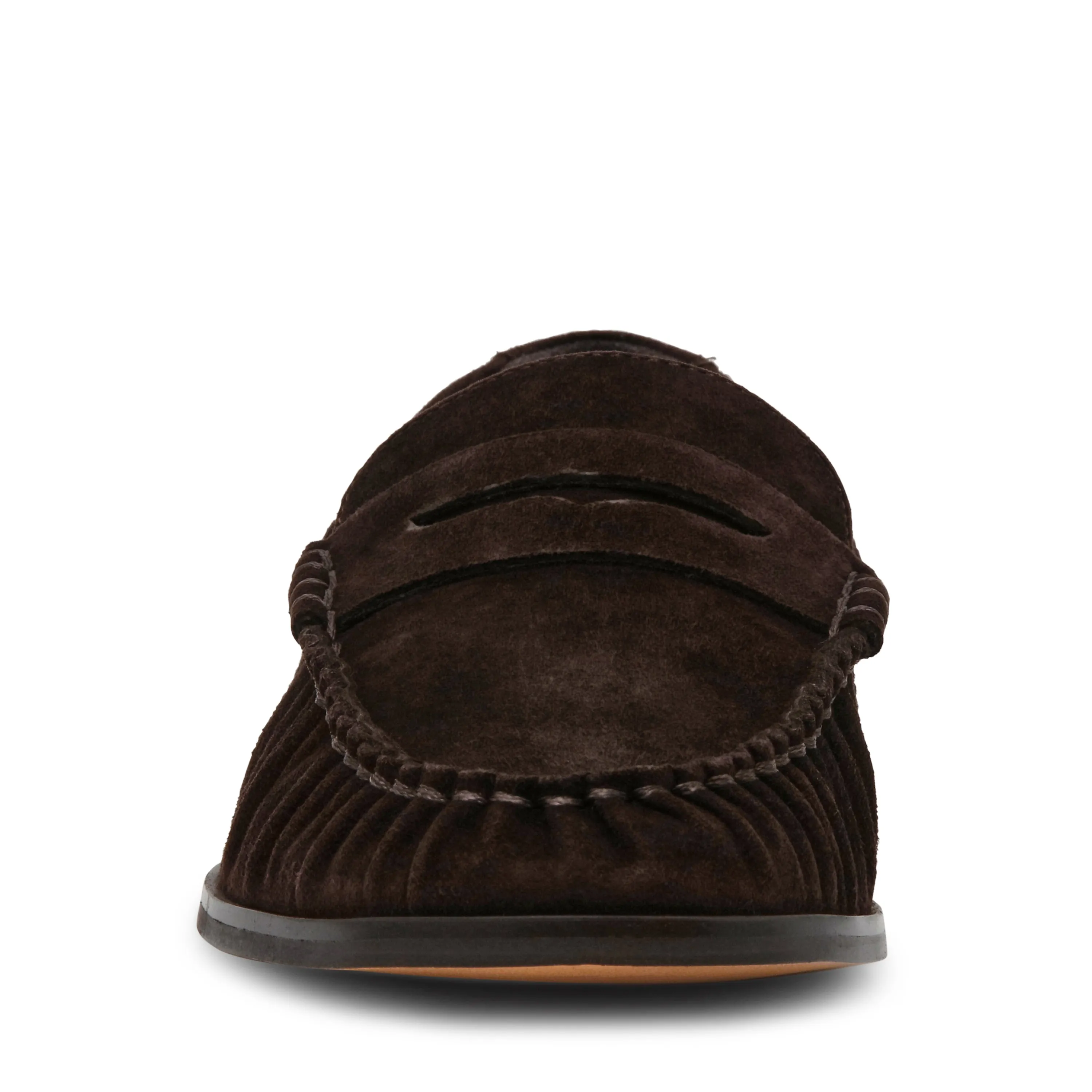 Muse Flat Shoe BROWN SUEDE Drop Shoes And Flat Feet