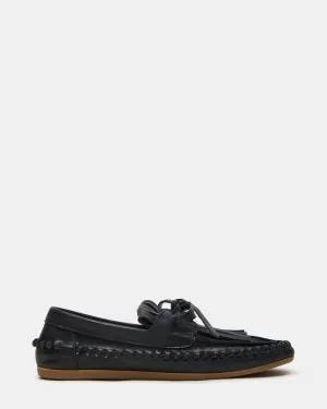 Stacy Adams Shoes Loafers SAMUAL BLACK DISTRESSED