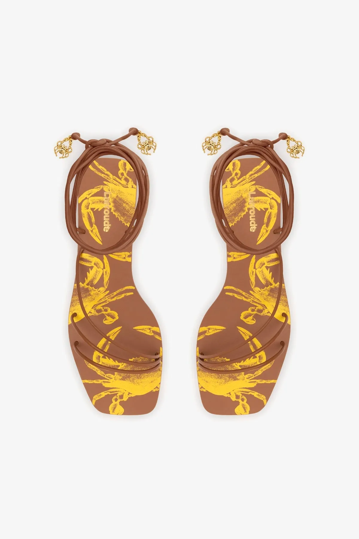 Best Shoes For Runners With Flat Feet Nadia Flat Sandal In Caramel Leather