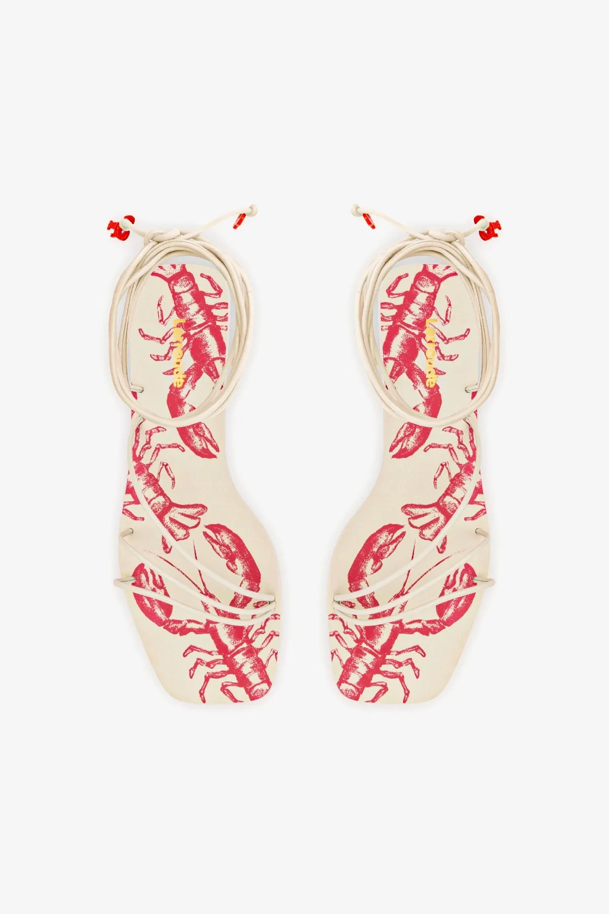 Curved Shoes For Flat Feet Nadia Flat Sandal In Ivory Leather