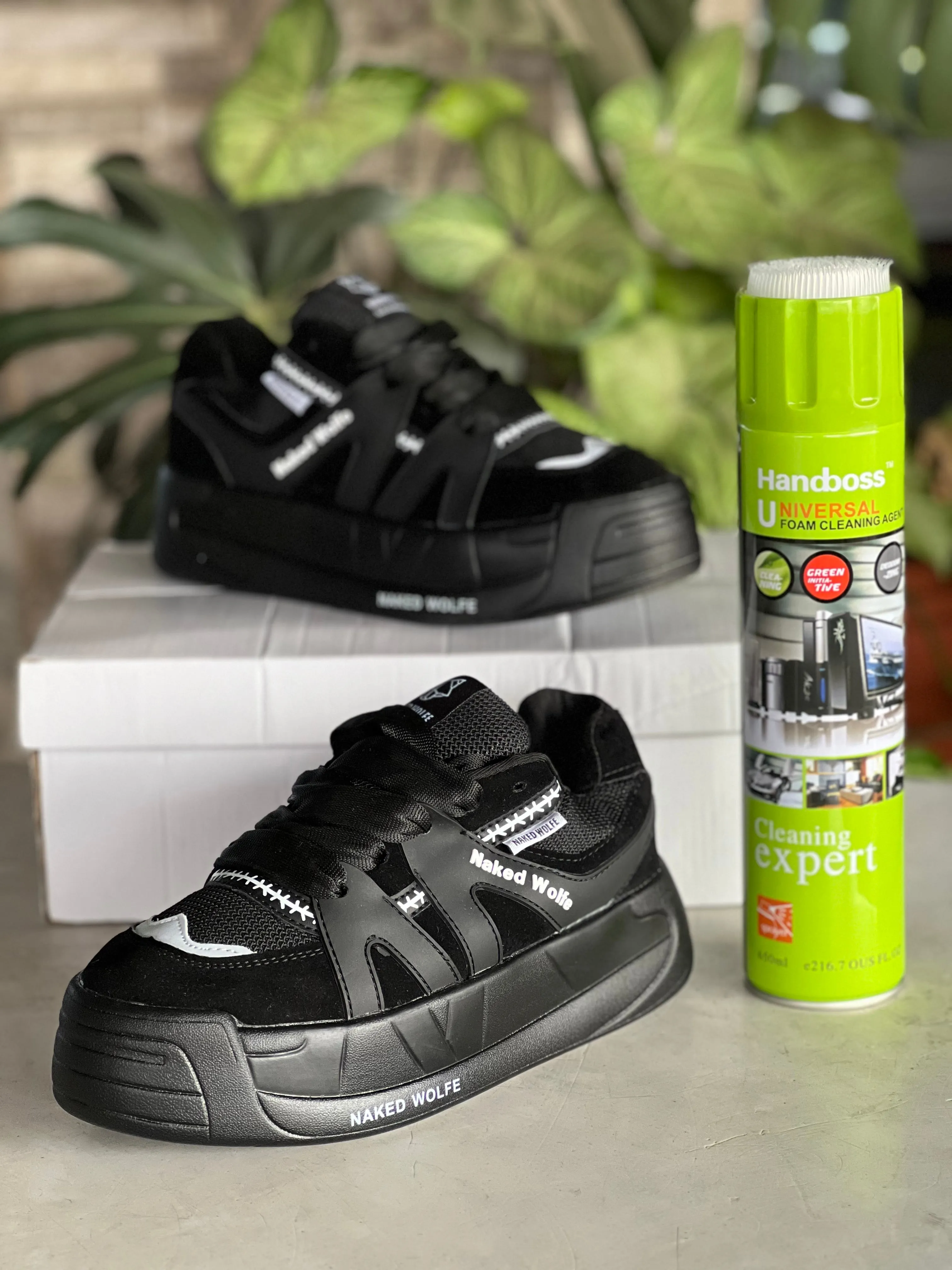 Naked Wolfe Sneakers - All Black Women Sneakers