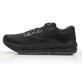Brooks Ghost Max Men's 2E Wide Fit Running Shoe - Black/Black/Ebony Running Shoes Trainers