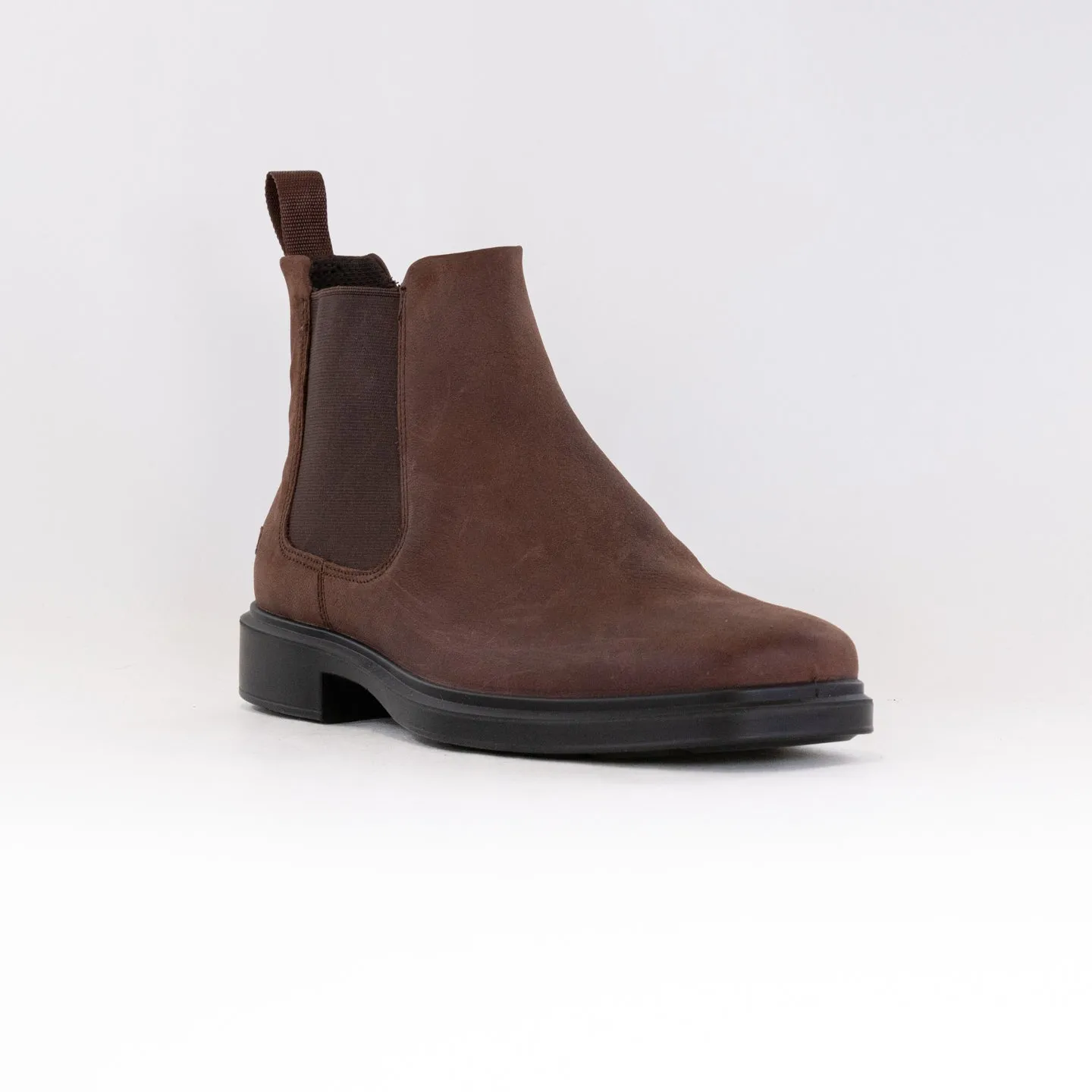 Ecco Helsinki 2.0 Chelsea (Men's) - Potting Soil Square Toe Boots On Sale