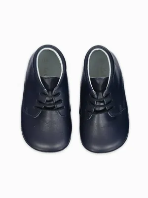 Nordstrom Rack Boots Navy Leather Baby Booties