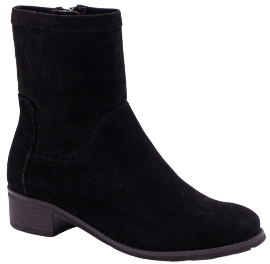 Nella Suede Bootie Old Navy Boots