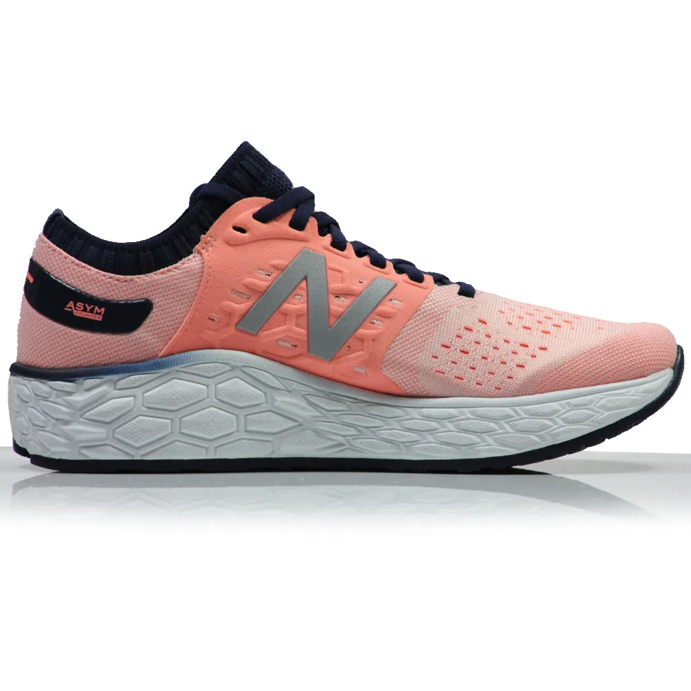 New Balance Fresh Foam Vongo v4 Women's Running Shoe - Peach Soda/Natural Indigo Running Shoes With Cleats