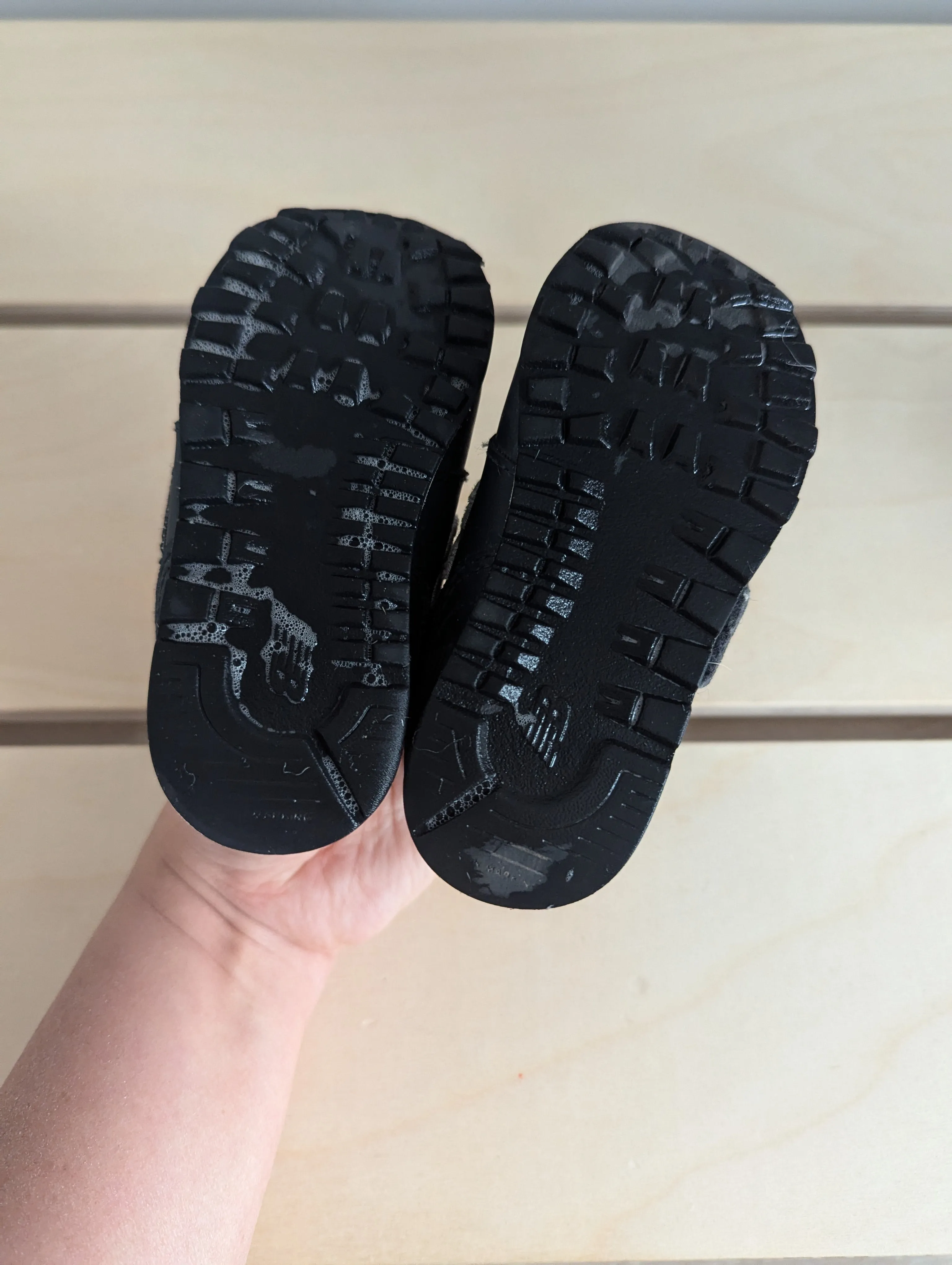 New Balance Leather Running Shoes (6C) First Tennis Shoes Ever Made