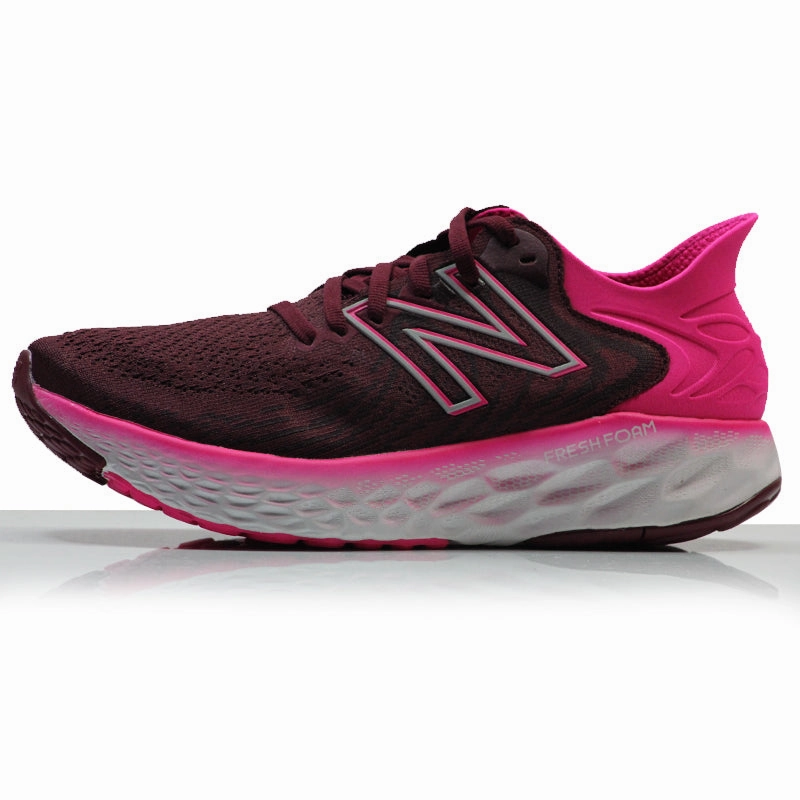 New Balance Fresh Foam 1080 v11 Women's Running Shoe - Garnet/Pink Glo Sale Running Shoes