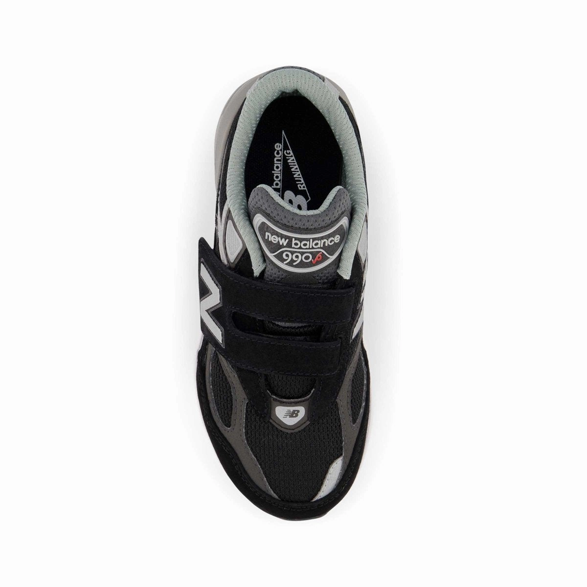 New Balance PS (Preschool) PV990BK6 Black Flat Slingback Shoes Uk