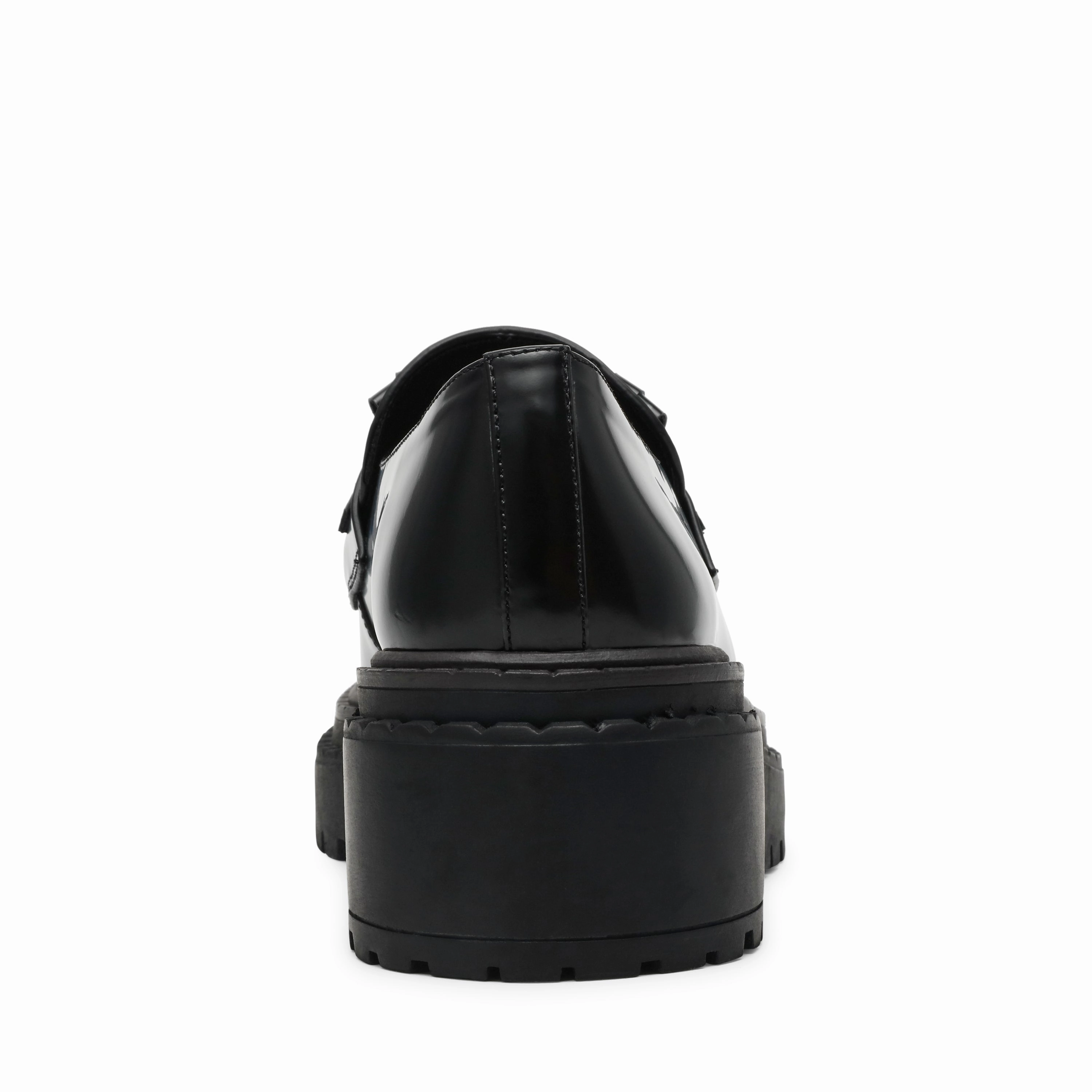 Anabeth Flat Shoe BLACK LEATHER Arch Support Shoes Flat Feet