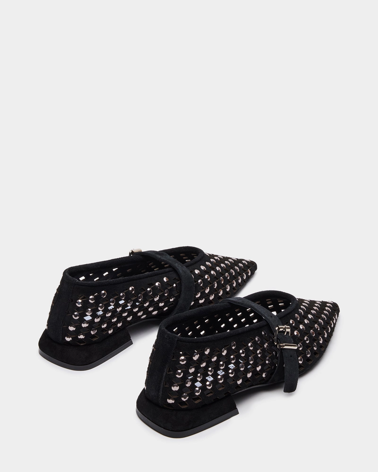 NICO BLACK SUEDE Suede Loafers Jeans