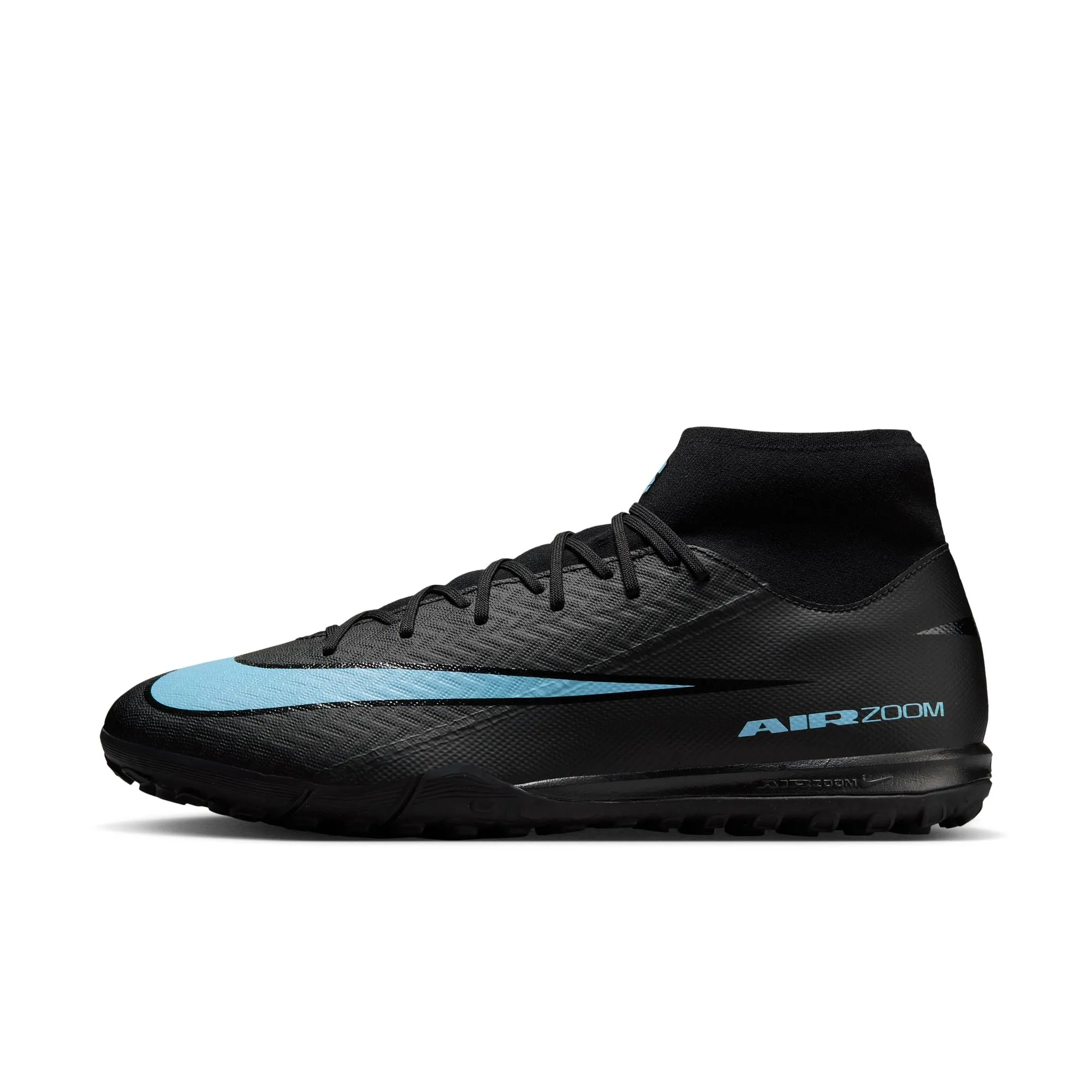 Mercurial Superfly Academy Fg Mg Soccer Cleats Nike Zoom Superfly 10 Academy TF Turf  Soccer Shoes - Black/ Ice Blue