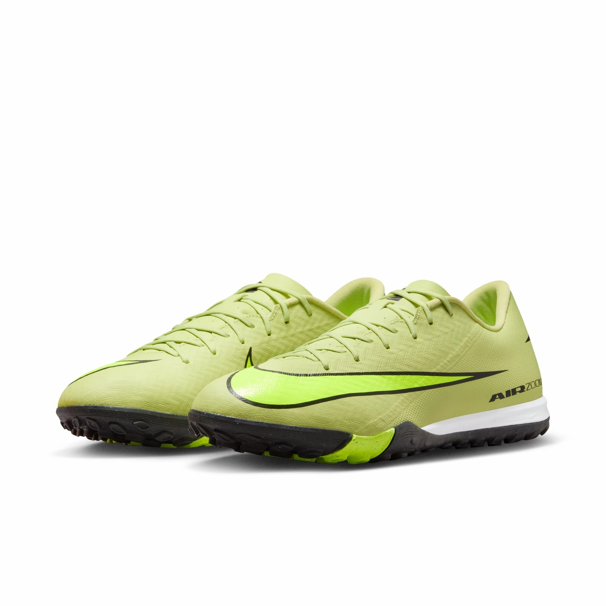 Nike Zoom Mercurial Vapor 16 Academy TF Turf Soccer Shoes-Lime-Light Volt/ Hyper Crimson