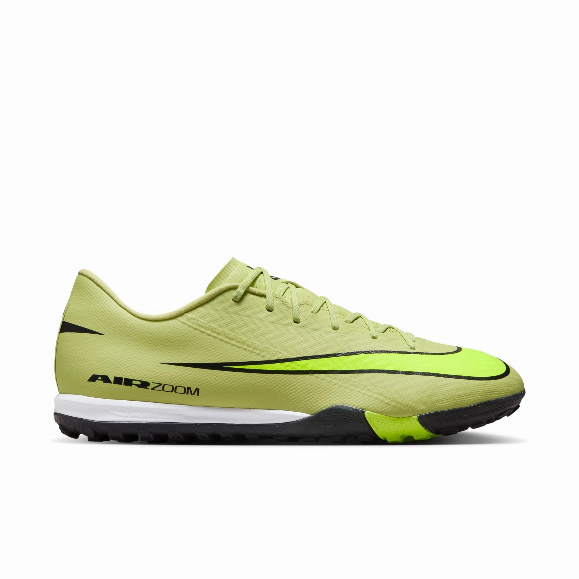 Phantom Venom Soccer Cleats Nike Zoom Mercurial Vapor 16 Academy TF Turf Soccer Shoes-Lime-Light Volt/ Hyper Crimson