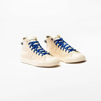 Nizza High Top Rf Mens Lifestyle Shoe - Cream/Blue Basketball Shoes Coming Out In October