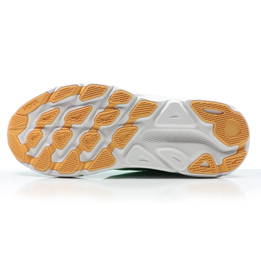 Hoka One One Clifton 9 Men's Running Shoe - Zest/Lime Glow Cloudtec Shoes