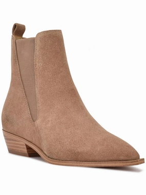 Georgia Wedge Boots Danzy Womens Stretch Dressy Chelsea Boots