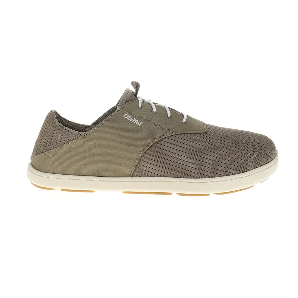 Black Leather Slip-on Shoes Nohea Moku Perforated Slip On Sneakers