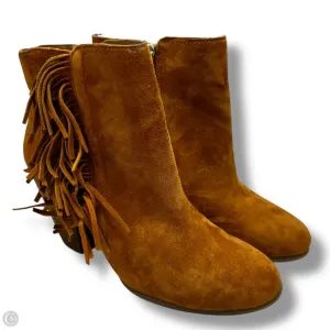 Ankle Boots Eee Fit Boots Ankle Heels By Vince Camuto In Brown, Size: 10