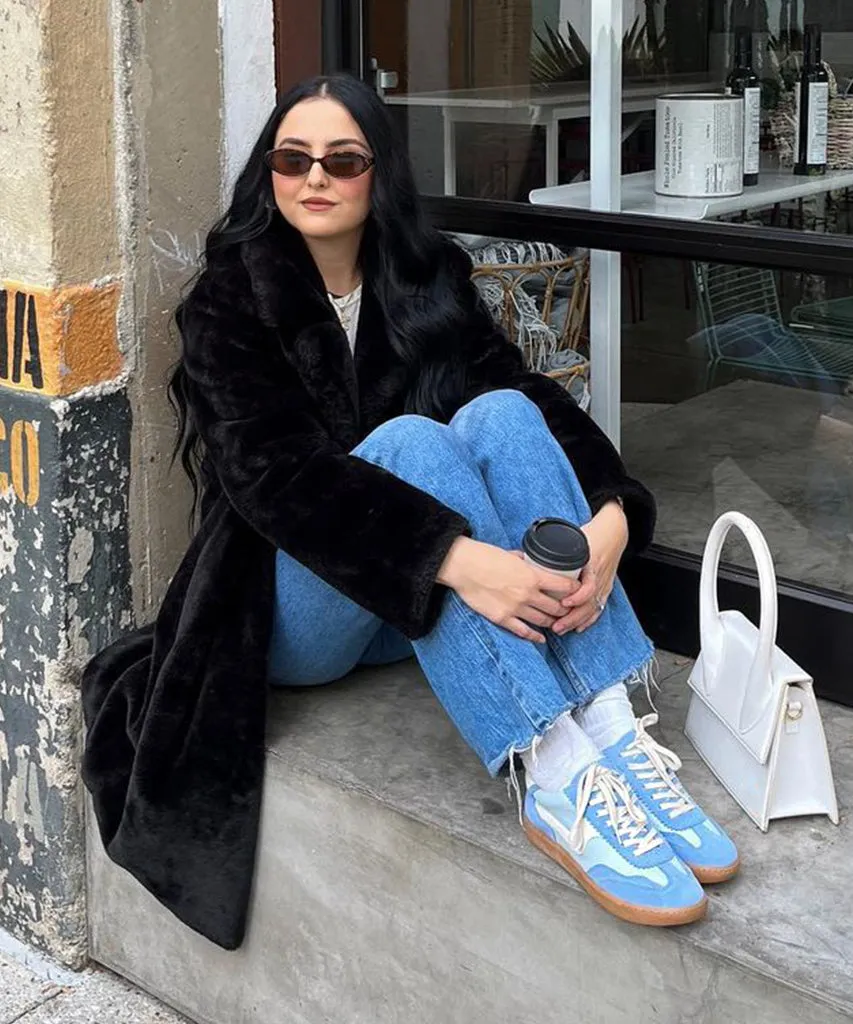 NOTICE SNEAKERS BLUE SUEDE Shop Sneakers Deals