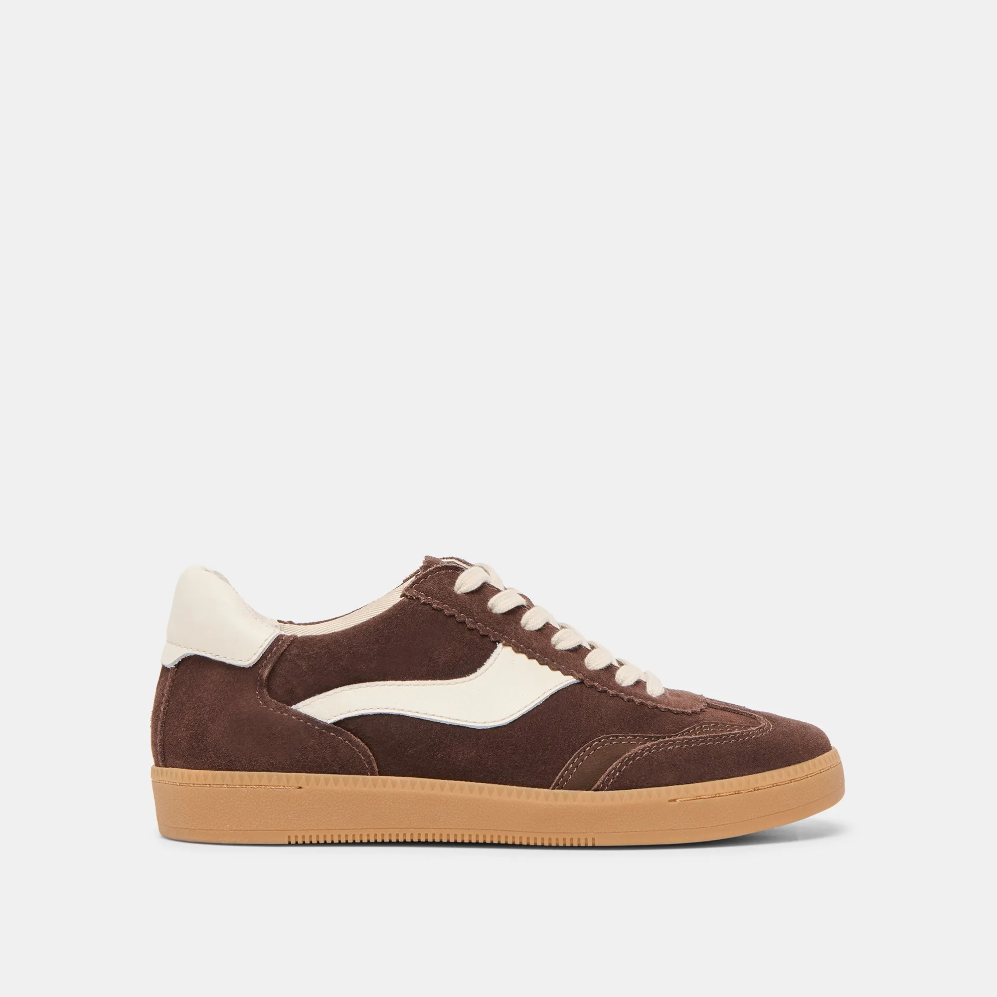 Sneakers Rubber Runnin NOTICE SNEAKERS DK BROWN SUEDE