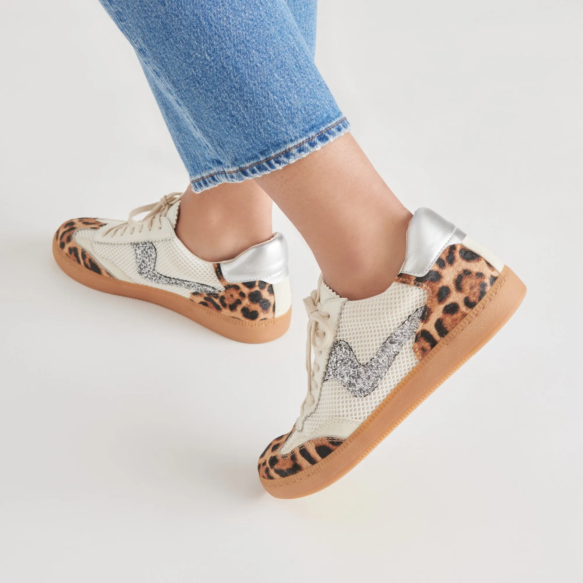 Clark Sneakers NOTICE SNEAKERS LEOPARD MULTI CALF HAIR