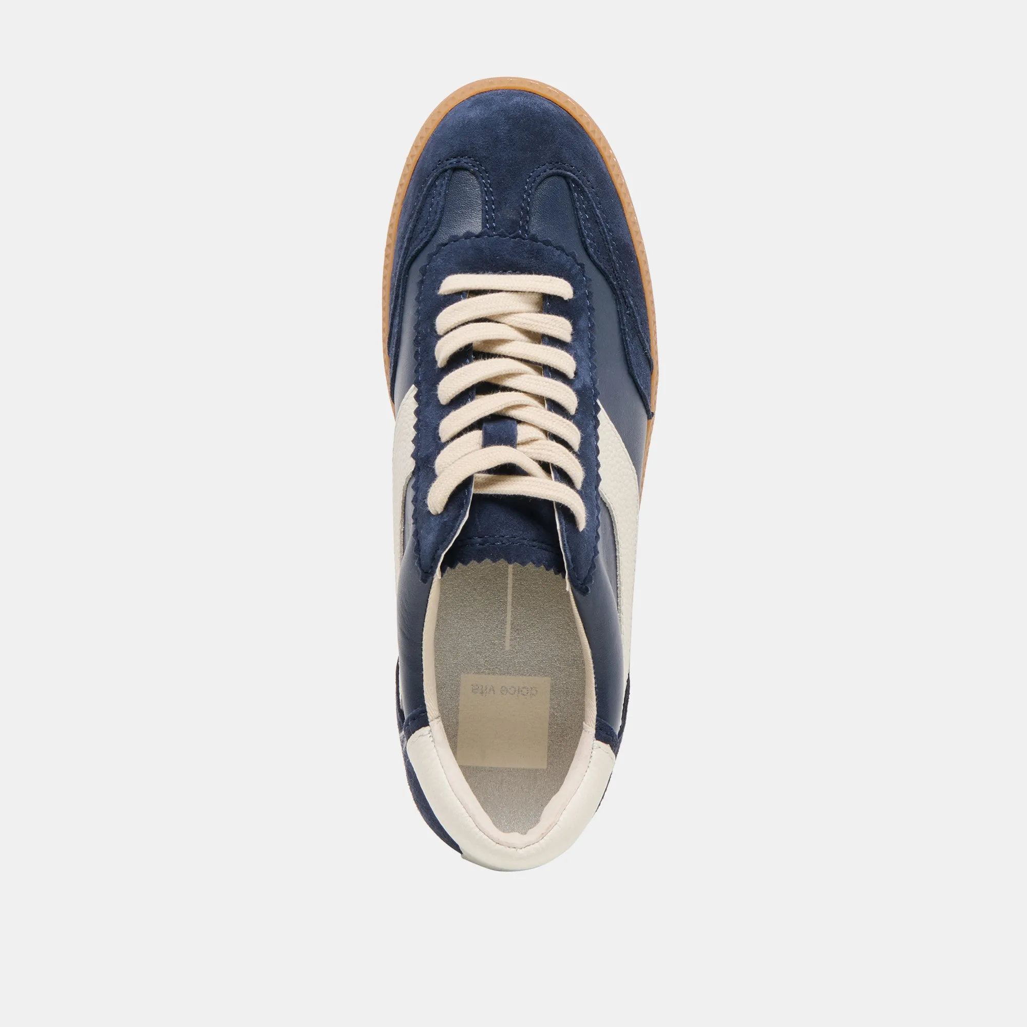 D Width Sneakers NOTICE SNEAKERS NAVY SUEDE