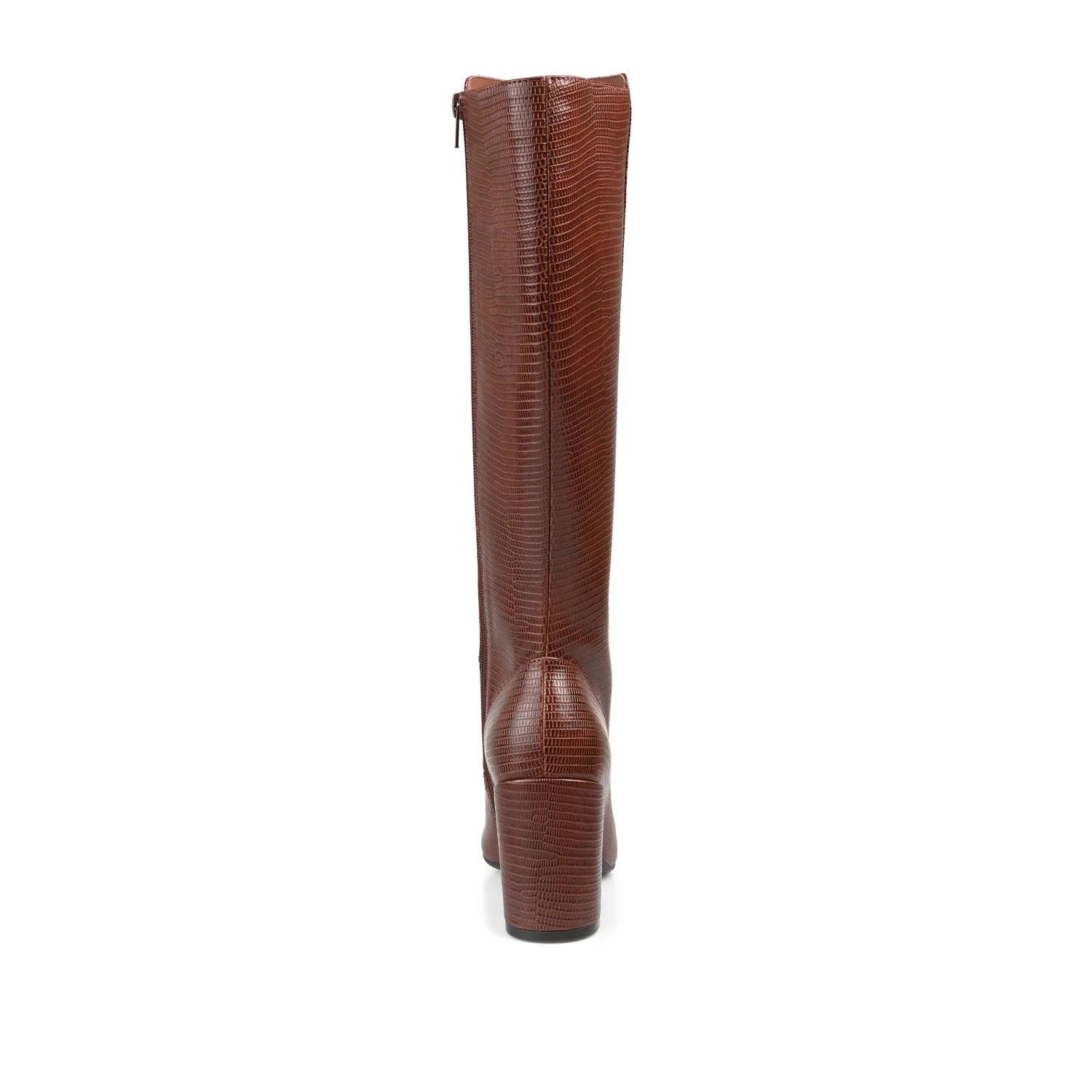 TAVIA KNEE-HIGH BOOTS IN X-WIDE CALF Horse Riding Cowboy Boots