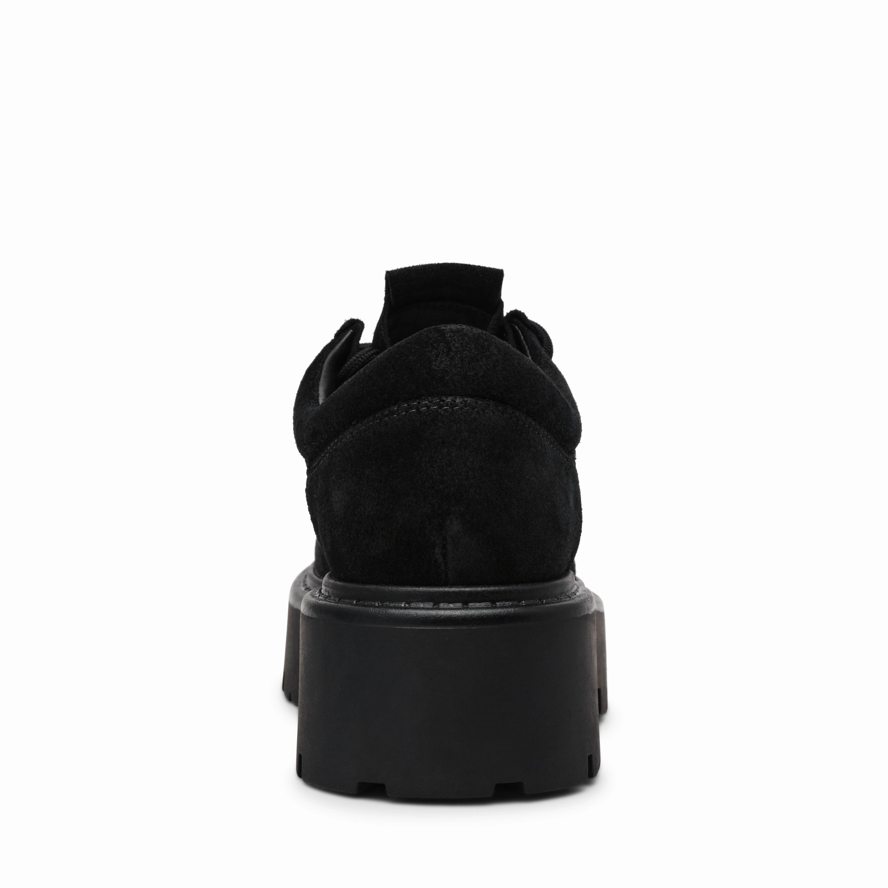 Patent Leather Shoes Flats Offsetter Flat Shoe BLACK SUED