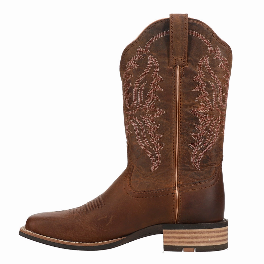 Olena Western Embroidered Square Toe Cowboy Boots Cowboy Boots Stretch