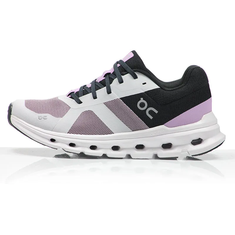 Best Running Shoes Flat Wide Feet On Cloudrunner Women's Running Shoe - Heron/Black
