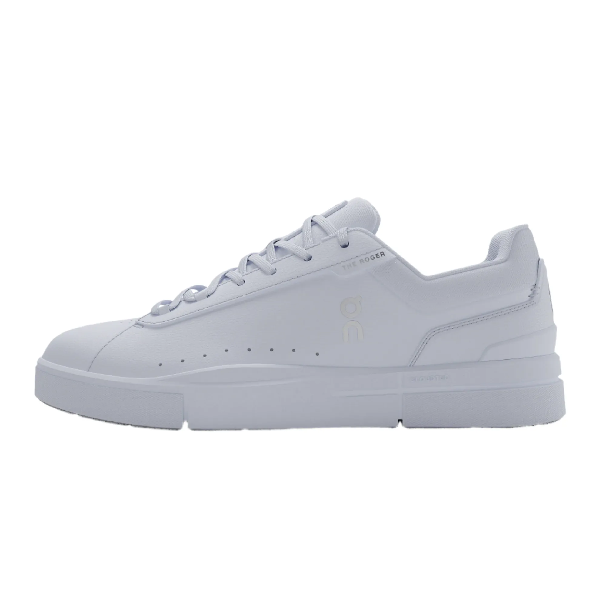 NULL  Black Slip Resistant Tennis Shoes On Running Men's The Roger Advantage Classic Sneaker - All White