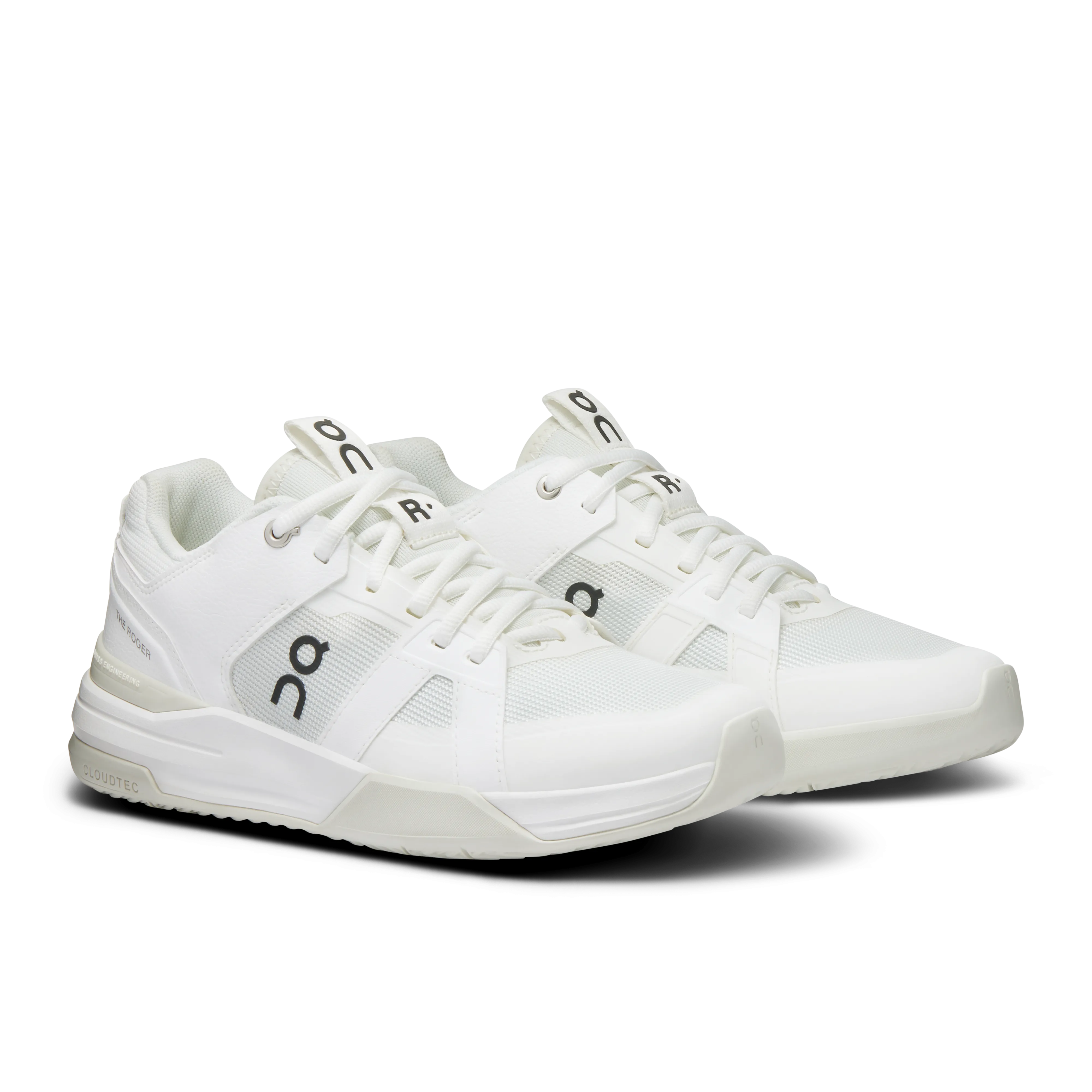 Nebraska Tennis Shoes On Running Women's The Roger Clubhouse Pro Shoes - White / Ice