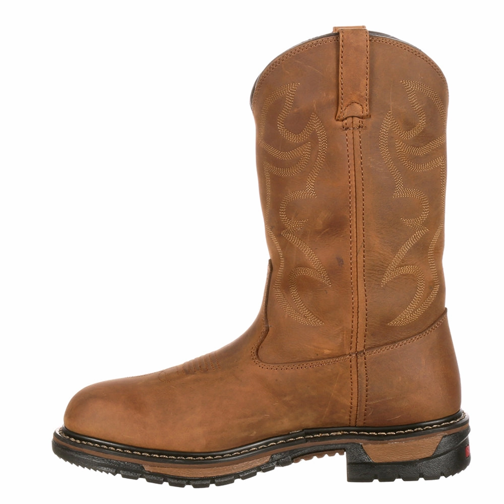 Boots By Justin Original Ride Branson 11 Inch Waterproof Soft Toe Work Boots