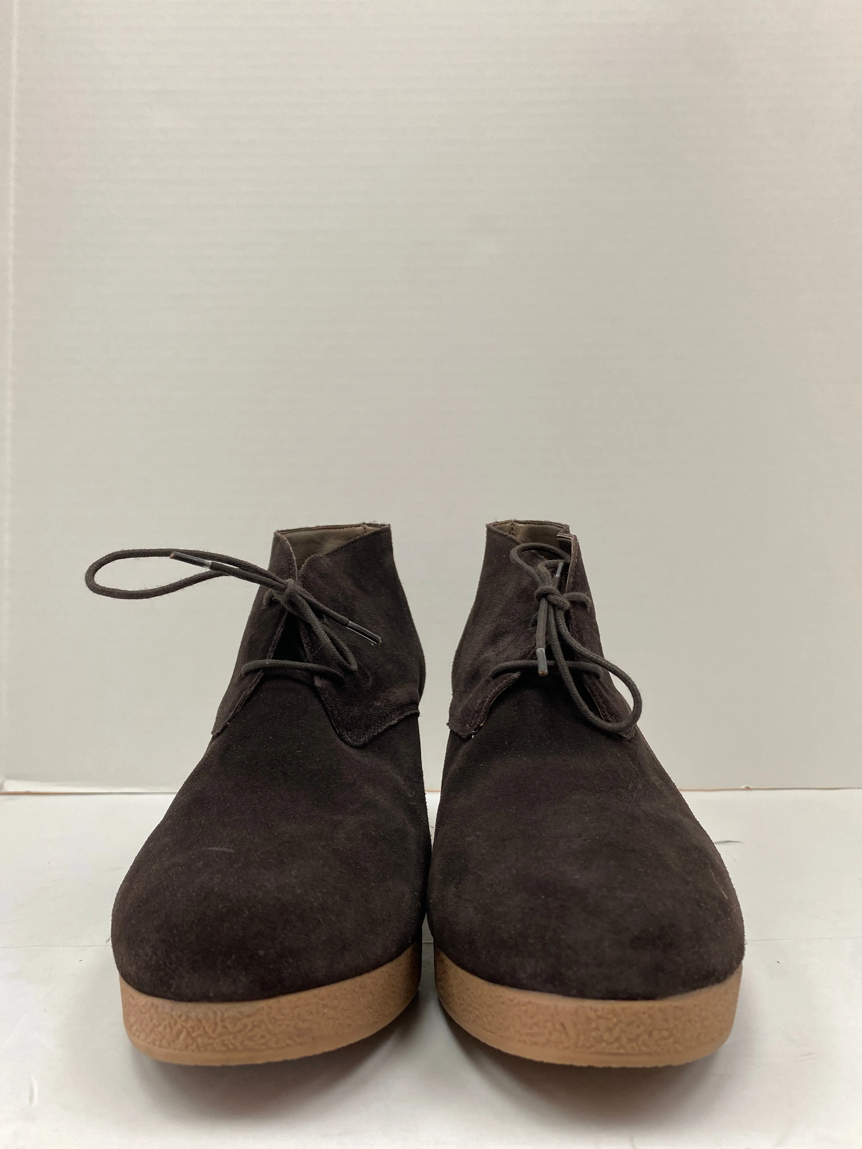Suede Ankle Boots Wedge Boots Ankle Flats By Talbots  Size: 10
