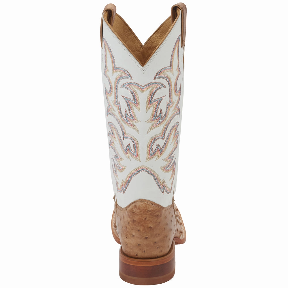 Pascoe 13 Inch Full Quill Ostrich Square Toe Cowboy Boots Best Brand Of Cowboy Boots